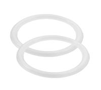 2 Pièces Anneau D’étanchéité en Silicone, Pièce Blanche | Joint pour Cuve de Machine à Glace, Surface Lisse, Usage Restauration, Maintenance la Cuisine