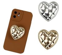 2 Pièces Anneau De Support Pour Téléphone Portable Airbag Support Et Grip Magnétique Round Bague Telephone Portable Coeur Poignée Grip Extensibles Base Téléphone Popgrip Smartphones.[K171]