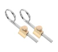 2 Pièces Anneau de Traction pour Trompette en Métal | Pièce de Remplacement pour Trompettes et Cornets, Installation Rapide, Équilibre Maintenu, Usage Scène et Jazz
