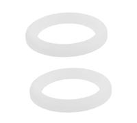 2 Pièces Anneau Diffuseur de Parfum pour Ampoule, Silicone Blanc