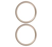 2 Pièces Anneaux Décoratifs pour Haut-parleur de Subwoofer 8 | Plastique, Installation Simple, Réduit les Bruits de Vibration, Améliore la Clarté, Usage Audio Domestique