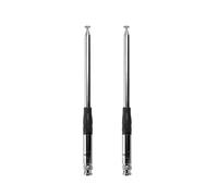 2 Pièces Antenne 27 MHz Antennes Télescopiques/Tige HT de 9 Pouces à 51 Pouces pour Radio Portable/Portable CB avec Connecteur BNC