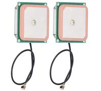 2 Pièces Antenne GPS Céramique Passive 28DBI Gain Élevé Module Positionnement Satellite pour Voiture PC Ordinateur Portable Systèmes GPS