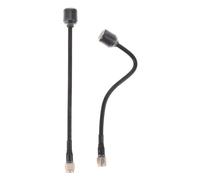 2 Pièces Antenne Longue Portée 5.8ghz RHCP SMA Marteau Mini 3dbi | Design Ultra Compact et Résistant Haute Température, Interface SMA, Transmission Vidéo Stable, Couleur Noir