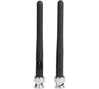 2 Pièces Antenne Uhf De Connecteur,Antenne Uhf, Antenne Radio Bnc Antenne Uhf Avec Connecteur Bnc Noir Adapté Pour Récepteur Sennheiser Ew100 Ew300 Ew500 G3 Hm