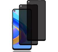 [2 Pièces] Anti Espion Verre Trempé Compatible avec OPPO A53/ OPPO A53s, Anti-Peep Privacy Film Protection Écran en Verre Trempé Couverture Complète, 9H Dureté Anti-Rayures Anti-Spy Protège Écran