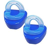 2 Pièces Anti Ronflement, Embout Buccal Pour L'apnée Du Sommeil, Protege Dent Snore, silencieux, universel, doux et confortable, Anti Snore Mouth Guard, Confortable Pour La Réduction Des Ronflements