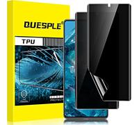 [2 Pieces] Anti-Spy Screen Protector For Google Pixel 8 Pro 5g, 3d Curved Full Coverage Tpu Privacy Screen Protector, Compatible With Fingerprint Reader