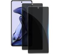 [2 Pieces] Anti-Spy Tempered Glass For Xiaomi 11t/11t Pro, Privacy Screen Protector, 9h Hardness Screen Protector, Anti-Scratch, Anti-Fingerprint, Bubble-Free