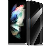 2 Pieces Anti-Spy Tempered Glass Screen Protector For Samsung Galaxy Z Fold 3 Screen Protector, 9h Hardness Anti-Scratch ¿ Privacy Screen Protector Film For Samsung Galaxy Z Fold 3