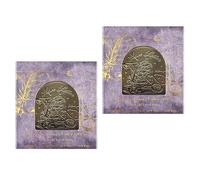 2 Pièces Antique Note Trombone Journal Page Clip Pour Livre Carnet Journal Planificateur Documents Réception Organisation Clips De Classement En Métal