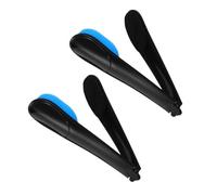 2 Pièces Applicateur de Lotion Corporelle Pliable Dos | Sponge et Plastique, Couverture Aisée, Confort D’application, Plage et Sorties, pour Hommes et Seniors