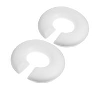 2 Pièces Appui-tête de Table de Massage U en Mousse Mémoire Blanc | Confort Face Bas, Noyau Ventilé Amovible, pour Tables de Massage et Récupération Après Chirurgie