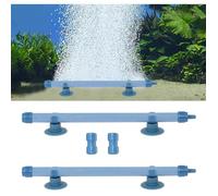 2 Pièces Aquarium Air Pierre Tube à Air D'aquarium Bubble Stone Pompe Accessoires pour La Culture Hydroponique 7 Pouces Bleu