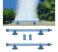 2 Pièces Aquarium Air Pierre Tube Tube de Pierre à Air D'aquarium Bubble Stone Pompe Accessoires pour Diffuseur de Pompe à Oxygène pour Les Pompes d'aquarium et La Culture Hydroponique 7 Pouces Bleu