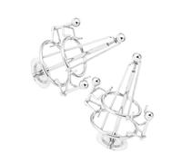 2 Pièces Art Physics Toy for Desk Decor Interactive Balance Science Perpetual Motion Device for Home and Office