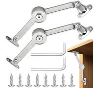 2 Pièces Ascenseur Réglable de Charnière de Support, Charnières de Support de Couvercle en Alliage de Zinc, Charnières de Support de Couvercle, Porte de Placard, Boîtes de Rangement en Bois