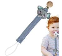 2 Pièces Attache Tetine tiss-u, Attache Sucette Bebe, Attach Sucette Ruban De Bibs, Pacifier Clip Chain, Sangle De Maintien Pour Vêtements De Rot Pour Tout Petits Pour Les Anneaux De Dentition, Les Jo