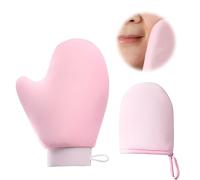 2 Pièces Autobronzant, Autobronzants Applicateur Self Tan Mitt Sunless Gloves Applicator Double Face pour Autobronzant Gelule, Huile Bronzante, Creme Autobronzante