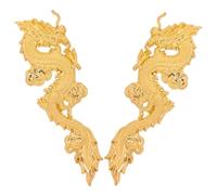 2 Pièces Autocollant Chinois Dragon pour Voiture et Moto, Emblème