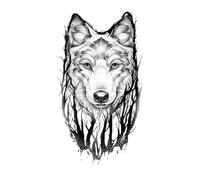 2 pièces autocollant de tatouage temporaire imperméable motif Animal oiseau petit tatouage autocollants tatouages pour fille hommes femmes enfant(013)