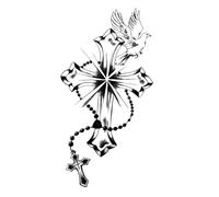 2 pièces autocollant de tatouage temporaire imperméable motif Animal oiseau petit tatouage autocollants tatouages pour fille hommes femmes enfant(002)