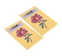2 Pièces Autocollant de Tête de Guitare Fleur PVC pour et Basse | Décor Floral, Pose et Retrait Faciles, Adhérence Ferme, Résistant à Déformation et Décoloration