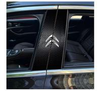 2 Pièces Autocollant Pilier B Voiture pour Citroen Ds4 C4 Cactus Ds5 C-Crosser C5 Aircross C4 Aircross - Pet Autocollant de Colonne Central Voiture - Étanche Garniture Montant Vitre Portière Voiture