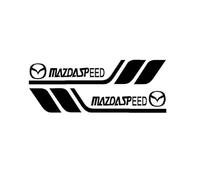 2 Pièces Autocollants Logo Voiture pour Mazda 6 III Sedan (GJ) 2018-, Emblème Décalque Voiture Emblème Badge Sticker Autocollant Auto Décoration Accessoires