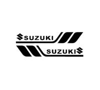 2 Pièces Autocollants Logo Voiture pour Suzuki Wagon-R X5, Emblème Décalque Voiture Emblème Badge Sticker Autocollant Auto Décoration Accessoires,L