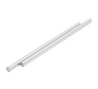 2 pièces axe optique tige optique 8mm axe linéaire rail de guidage cylindre 3D imprimante pièces chrome rail de guidage 400mm