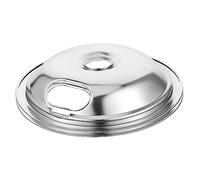 2 Pièces Bac de Récupération des Graisses en Fer pour Barbecue | Accessoire de Remplacement, Installation Facile, Argenté, Collecte les Liquides, Usage la Cuisine