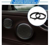 2 Pièces Bague D'Espacement De Haut-Parleur Bague D'Adaptateur De Tweeter Pour Honda Civic 2006-2011 Étanche Pour 6,5'' Abs Noir Avant