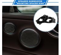2 Pièces Bague D'Espacement De Haut-Parleur Bague D'Adaptateur De Tweeter Pour Toyota Camry 2002-2017 Étanche Pour 6,5'' Abs Noir Avant