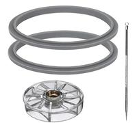 2 Pièces Bague d'étanchéité Joints pour nutribullet Original 600/ Pro 900 Blender, avec Haut Engrenage de Base Pièces de Rechange Nutribullet Accessoires