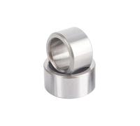 2 pièces Bagues de palier en acier à roulements GCr15, bague de palier lisse résistante à l'usure, diamètre intérieur 20mm, diamètre extérieur 30mm, largeur 10mm, 20x30x10mm