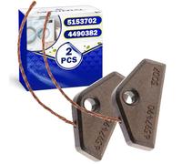 2 Pièces Balais a Charbon pour Moteur pour Sèche Linge avec le Code Original 5153702 4490382 4490381 4490380 6597490 pour Miele - Garantie de 10 Ans - MONTERAL