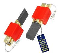 2 Pièces Balais Charbon pour Moteur Electrique Machine a Laver - 5 x 15 x 30 mm - 4297410 4297411 4297412 4297413 4297414 pour Miele - Garantie de 10 Ans - MONTERAL