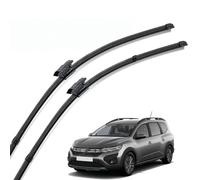 2 Pièces Balais d'Essuie-Glace Avant pour Renault Dacia Jogger 2021-2024 24"+16" - Nettoyage Efficace et Silencieux sans Traces Caoutchouc Remplacement