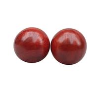 2 Pièces Balle de Massage à Main Classique Rouge, Plastique Léger