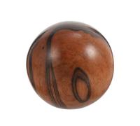 2 Pièces Balle de Massage Main en Bois, Marron | Massage des Doigts et Poignets, Surface Polie sans Accrocs, pour Musiciens, Yoga et Contemplation