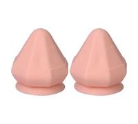 2 Pièces Balle de Massage Sphérique Tpe avec Ventouse Ergonomique | Auto-libération Myofasciale Stable, Surface Antidérapante, Usage Domicile et Sport Post-entraînement