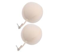 2 Pièces Ballon en Caoutchouc de Laboratoire 3l-5l | Clips, Stockage Hermétique, Latex et Fer, Blanc Compact, pour Techniciens et Analyses en Laboratoire