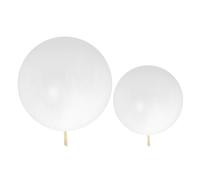 2 Pièces Ballon Météorologique en Latex Blanc Extra-large 48 72 | Sonde de 500g, Repères Directionnels en Surface, pour Capteurs et Enregistreurs de Données