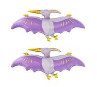 2 Pièces Ballons De Dinosaures De Dessins Animés, Ballons De Fête pour Enfants, Ballons De Décoration De Fête, Ballons De Jouets pour Enfants, Ballons De Film en Aluminium Créatif.