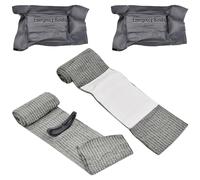 2 Pièces Bandage Israélien, 4" Israël Bandage Pansement Israelien Trauma Bandage d'urgence, Bandage Hémostatique pour Les Urgences Graves en Plein Air et La Randonnée de Contrôle des Pertes de Sang