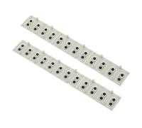 2 Pièces Bande de Caoutchouc Conductrice 12 pour Piano Numérique | Silicone, Sensibilité Élevée, Installation DIY Facile, Usage Maison et Éducation Musicale, Clavier