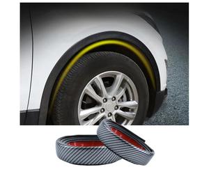 2 Pièces Bande de Passage de Roue, pour Renault Arkana | Captur 2 | Clio 5 | Zoe 2020-2024 2025 Élargisseurs d'ailes de Voiture, Ailes d'Extension de Passage de Roue,B Carbon