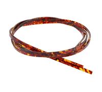 2 Pièces Bande de Reliure ABS pour Guitare, Réparation et Lutherie | Lot, 3x1,5mm, Finition Marron, pour Banjo et Cigar Box Guitar