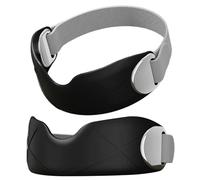 2 pièces bande rotulienne de protection en cours d'exécution genouillère en silicone antidérapante réglable respirante soutien du genou doux sécurisé pour hommes femmes sangle de soutien du tendon ro